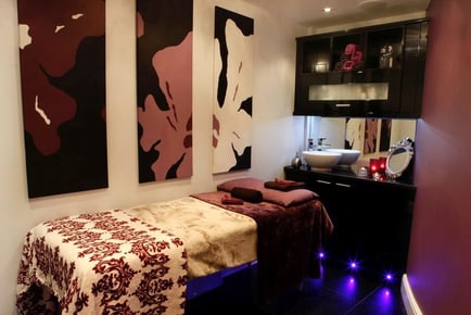 1-Hour Pamper Package for 1 - Massage & Facial - Sheffield