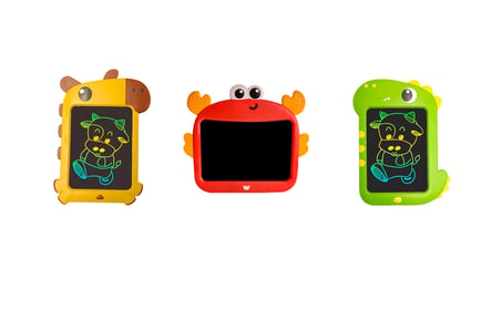 Kid's Novelty Animal LCD Drawing Tablet - 6 Styles