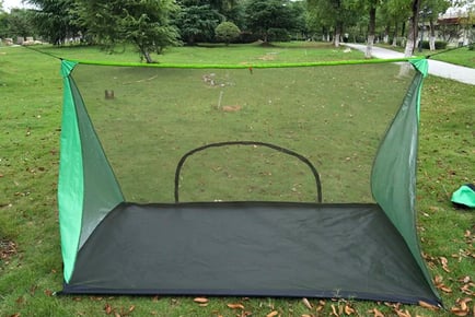 Portable Camping Tent w/ Mosquito Net - Black or Green