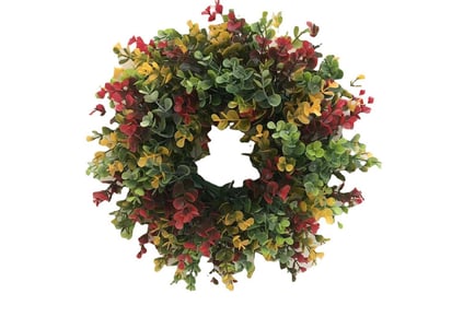 Decorative Plant Wreath - 2 Colours!