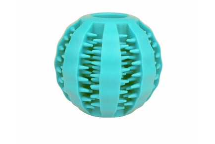 Dog Toy Treat Dispenser Interactive Puzzle Ball - 2 Colours and 2 Sizes