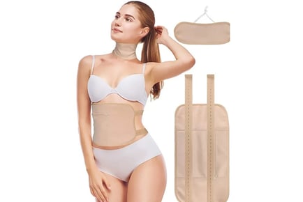 Twin Pack Castor Oil Body Wrap - Beige, Pink or White!
