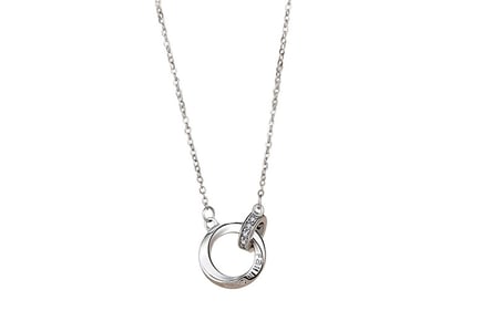 Matching Couple's Sterling Silver Necklace - Men's, Women's