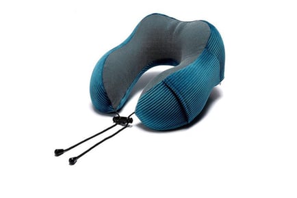 Memory Foam Neck Pillow - 5 Colours