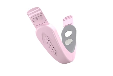 Electric V-Shaped Face Lift Device - White or Pink