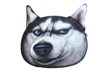 Novelty Dog Memory Foam Cushion - Four Designs & Two Sizes!