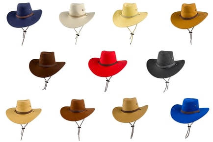 Summer Western Cowboy Hat - 11 Colours!