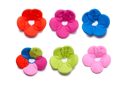 Flower-Shaped Pet Protective Collar - 3 sizes, 6 Colours
