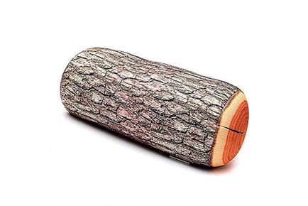 Wild Woody Tree Log Pillow - Gingko or Sycamore!