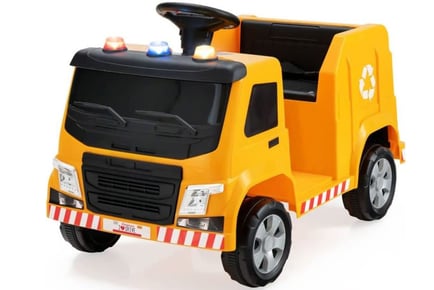 Kids 12V Electric Recycling Garbage Truck Ride On