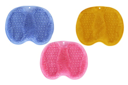 Non-slip Shower Body Scrubber - 3 Colours!