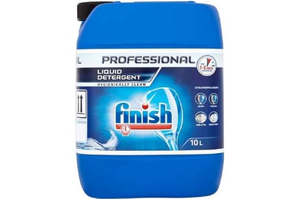Finish Professional Liquid Detergent 10L- 1 or 2 Packs