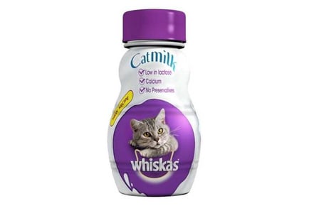 Whiskas Cat Milk Bottles Low Lactose