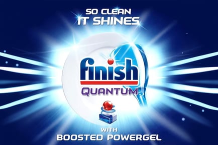 Finish Quantum Max Dishwasher Tablet- 4 or 8 Packs