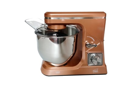 BLACK AND COPPER: A 800W stand mixer