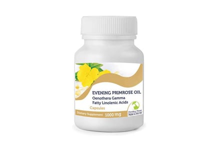 Evening Primrose 1000mg Capsules - 3, 6 or 16 Month Supply*