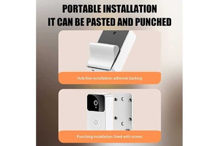 Video Doorbell Rechargeable