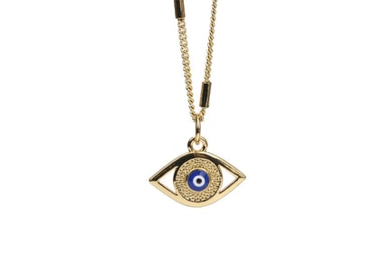 Gold Evil Eye Necklace - 5 Designs