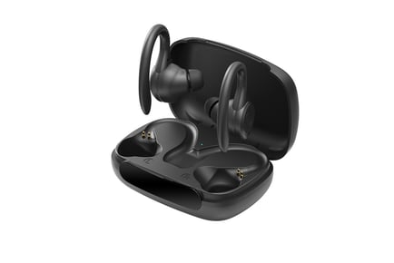 Wireless Bluetooth Earbuds & LED Charging Case - 2 Colours