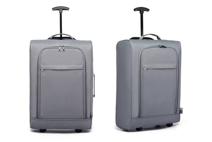 Kono Cabin Sized Soft Shell Hand Luggage - 4 Colours