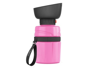 Portable Leakproof Dog Water Bottle - 2 Sizes & 3 Colours!