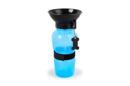 Leak-Proof Squeeze Pet Water Bottle - Blue or Pink!