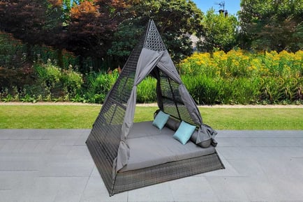 The Cove Tipi Lounger Day Bed - with Optional Cover!