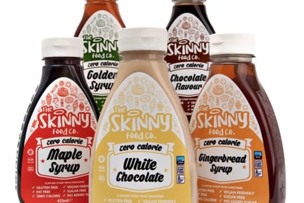 Zero Calorie Syrup Bundle - 5 Flavours - The Skinny Food Co.