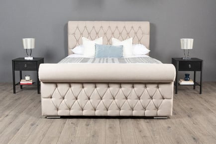 Luxury Buckingham Design Bed Frame - 6 Sizes