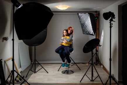 Mum & Daughter MAC Makeover, Photoshoot & 2 Prints