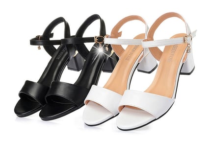 Women's High Heeled Sandals - 2 Colours