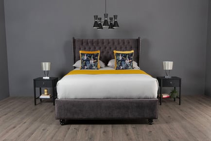Mayfair Design Upholstered Luxury Bed Frame - 6 Sizes