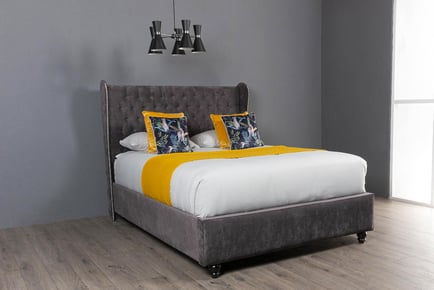 Mayfair Design Upholstered Luxury Bed Frame - 6 Sizes