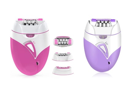 Electric Portable Head to Toe Hair Removal Epilator - 2 Colours