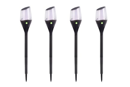 New Design Flame Solar Lamp Outdoor Torch Light - 3 Pack Sizes