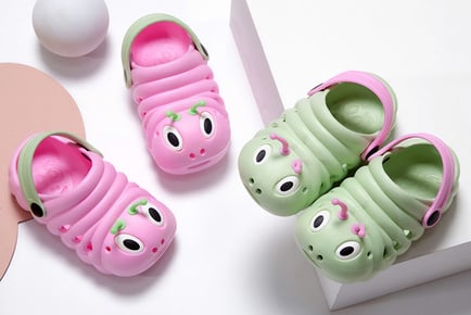 Kids Friendly Caterpillar Sliders Sandal Crocs - 4 Styles