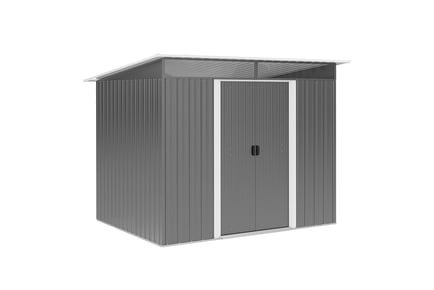 Outsunny Metal Storage Shed House Hut
