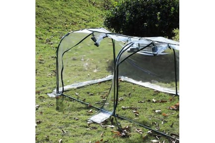 Outsunny Portable Steel Mini Greenhouse