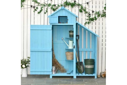 Outsunny Waterproof Storage Shed