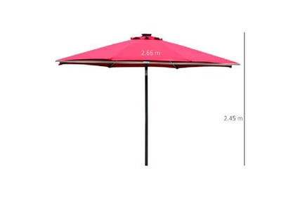 Outsunny 2.7m Parasol Patio