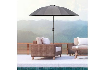 Outsunny 255cm Deluxe Parasol