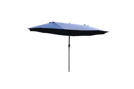 Outsunny Double-side Parasol