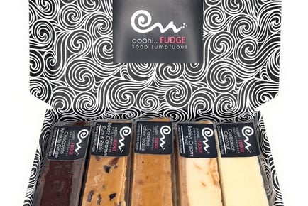 Boozy Chocolate Fudge Hamper - 5 Flavours - Oooh Fudge