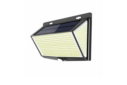 Outdoor Solar Security 468 LED Lights - 1 or 2