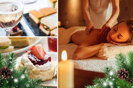 BLACK FRIDAY PRICE DROP! Bannatyne Warming Spa Day: Choice of Treatment, Cream Tea, Bottle of Bubbly & £10 Voucher - 43 Locations Nationwide