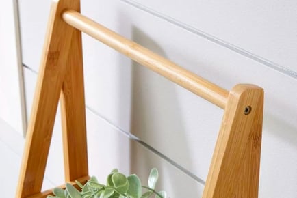 Three Tier Bamboo Plant Stand