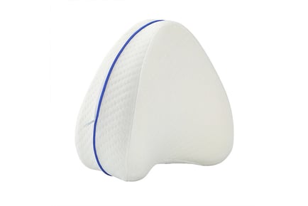 Heart-Shaped Memory Foam Leg Support Pillow w/ Spare Pillowcase!