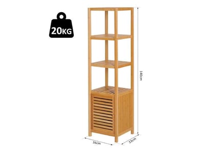 HOMCOM 140cm Freestanding Cabinet