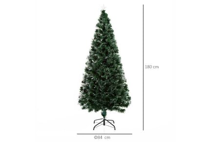 HOMCOM 6ft Tall Artificial Tree