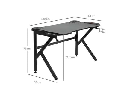 HOMCOM Gaming desk